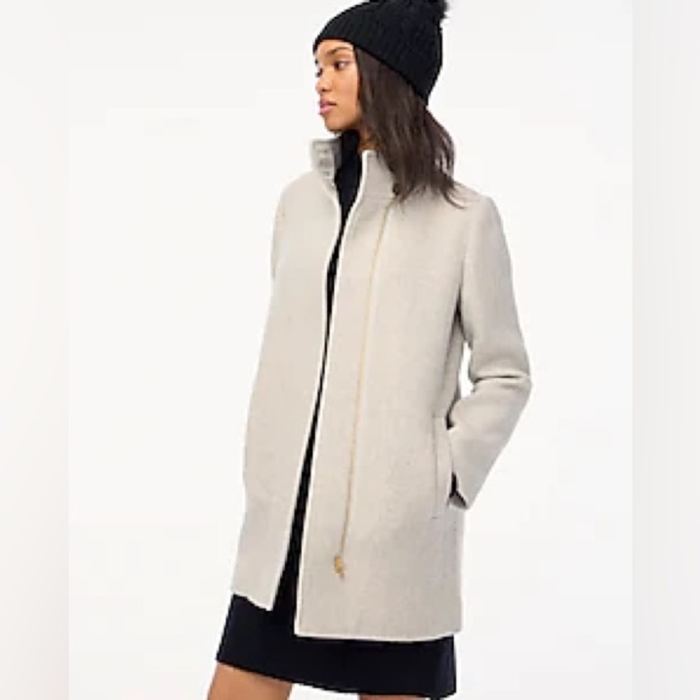 J. Crew Factory Cream Pea Coat